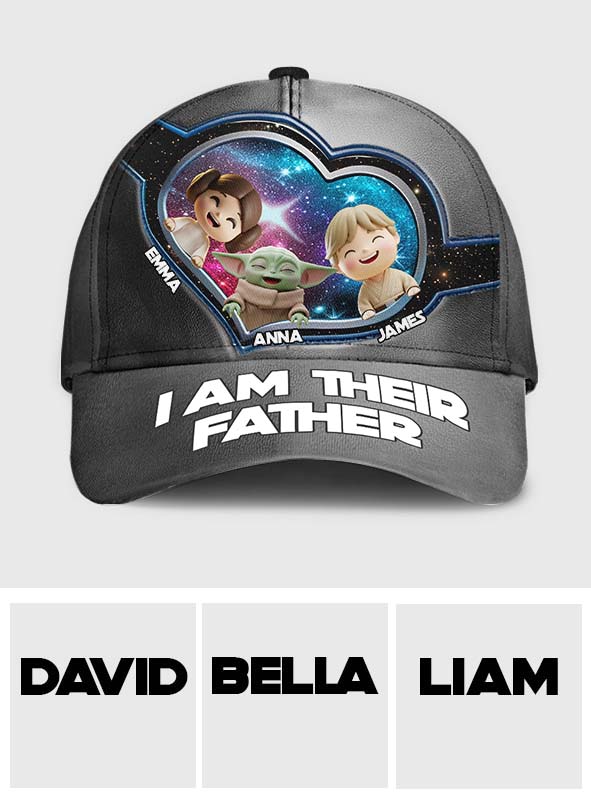 Personalized Classic Cap I Am Their Father Gift for Dad Classic Cap GradoCreations