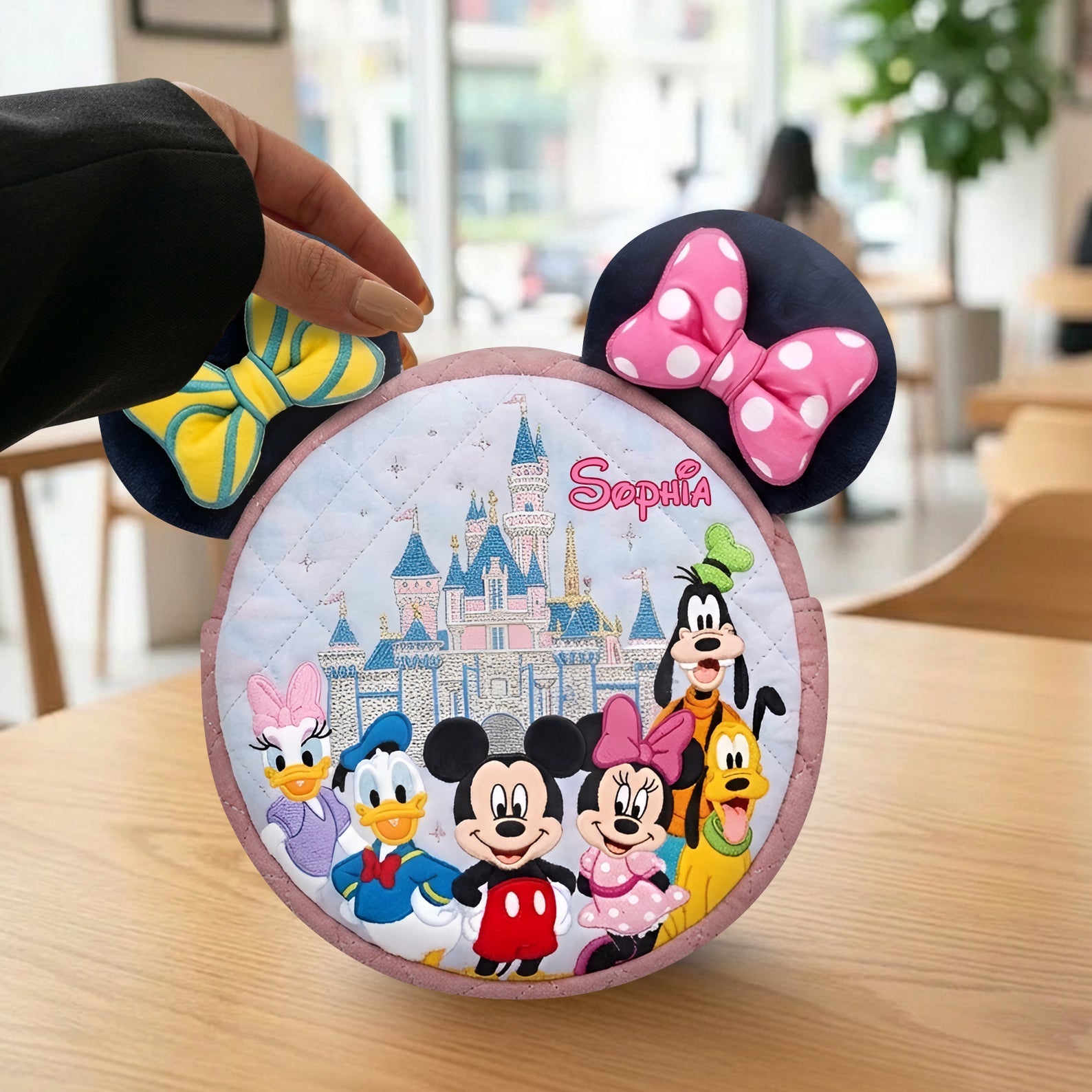 Personalized Plush Crossbody Bag Custom Design for Kids Plush Crossbag GradoCreations