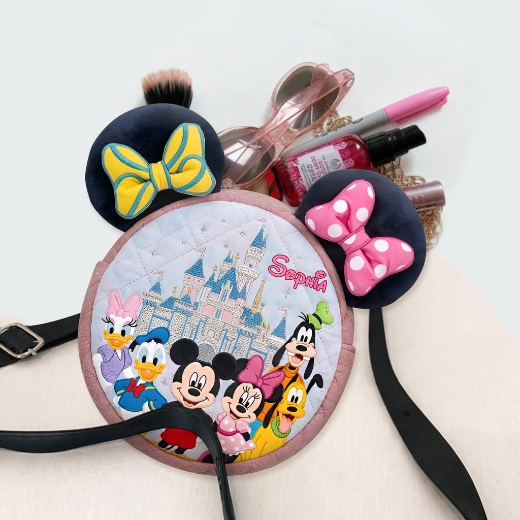 Personalized Plush Crossbody Bag Custom Design for Kids Plush Crossbag GradoCreations