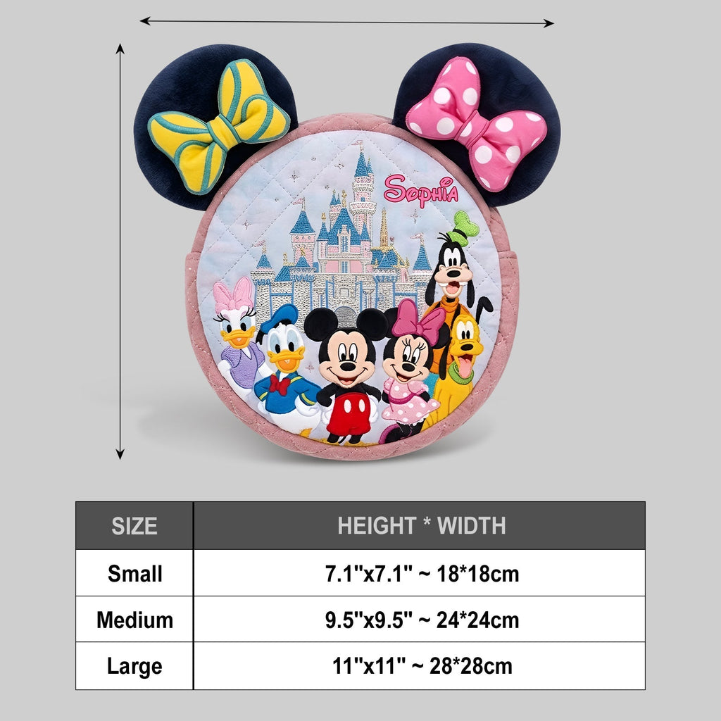 Personalized Plush Crossbody Bag Custom Design for Kids Plush Crossbag GradoCreations