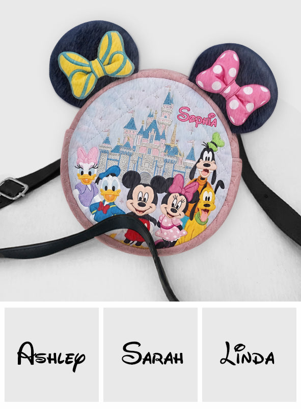 Personalized Plush Crossbody Bag Custom Design for Kids Plush Crossbag GradoCreations