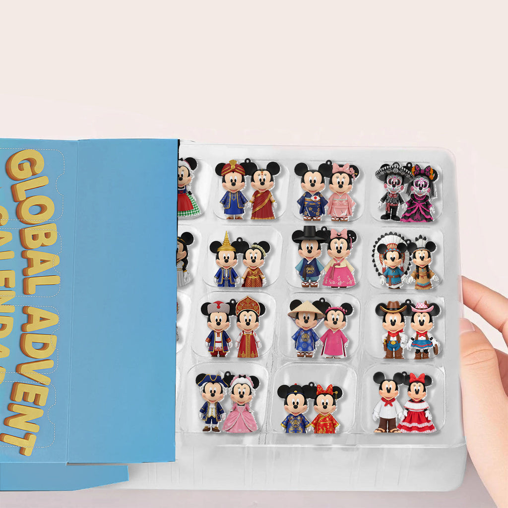 Personalized Advent Calendar with Mini Ornaments for Kids Advent Calendar With Ornaments GradoCreations