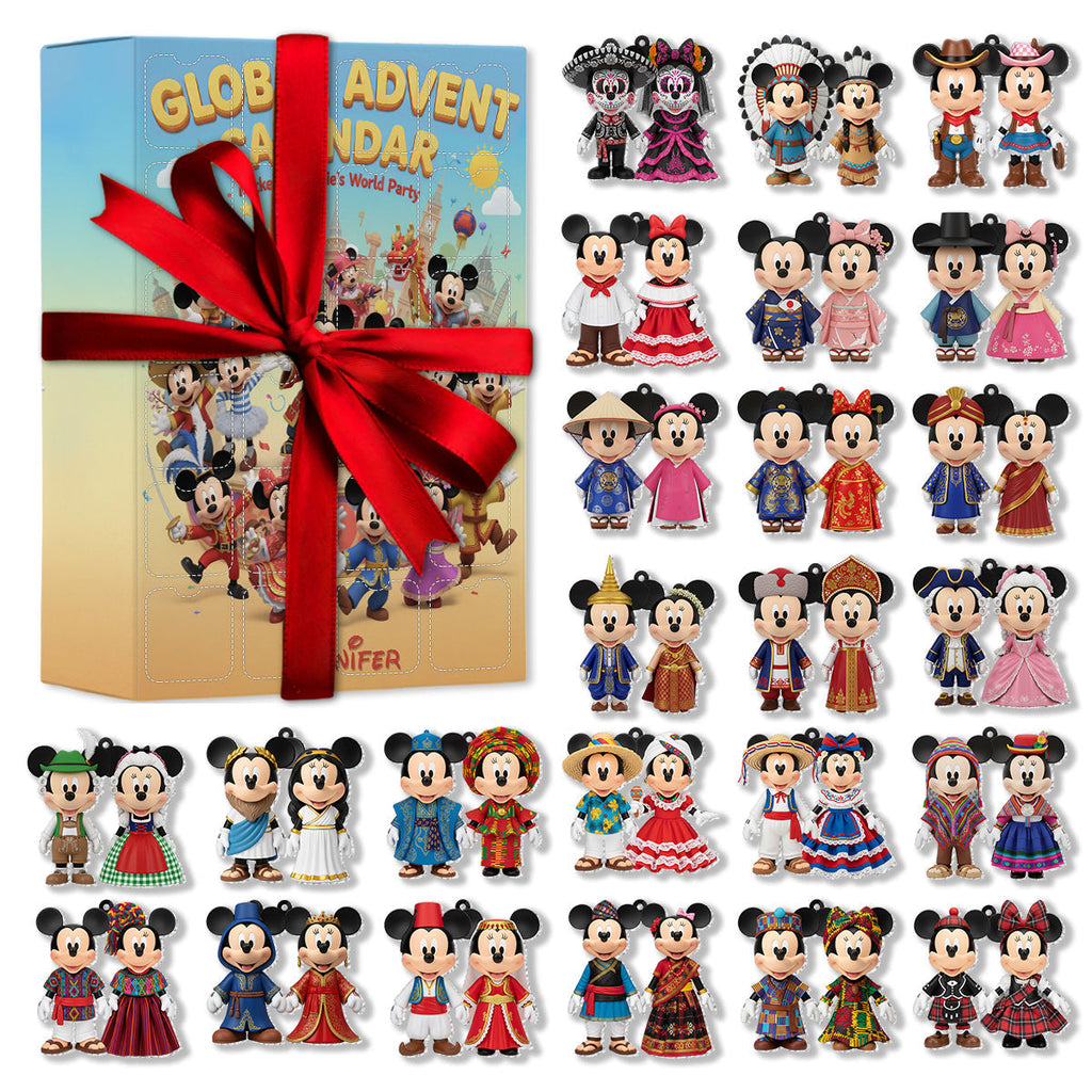 Personalized Advent Calendar with Mini Ornaments for Kids Advent Calendar With Ornaments GradoCreations
