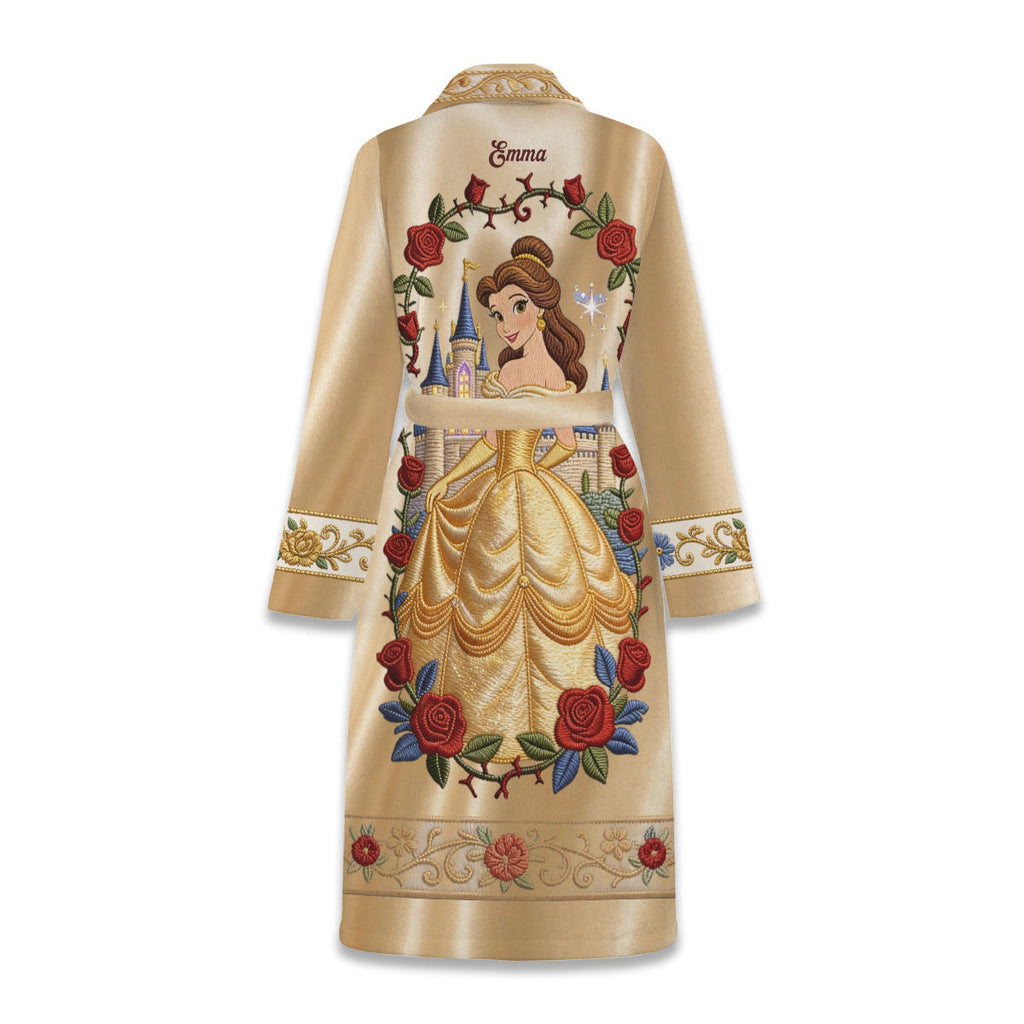Personalized Beauty and The Beast Pajama Kimono Robe for Couples Pajama Kimono Robe GradoCreations