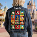 Personalized Cartoon Character Bomber Jacket Custom Name Gift Bomber Jacket GradoCreations