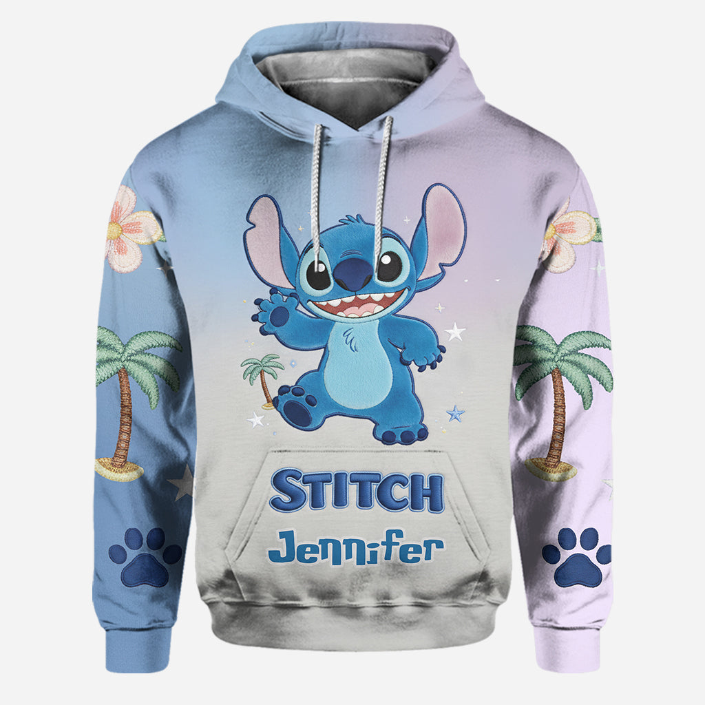 Personalized Stitch Hoodie and Leggings Custom Name Gift Hoodie & Leggings GradoCreations