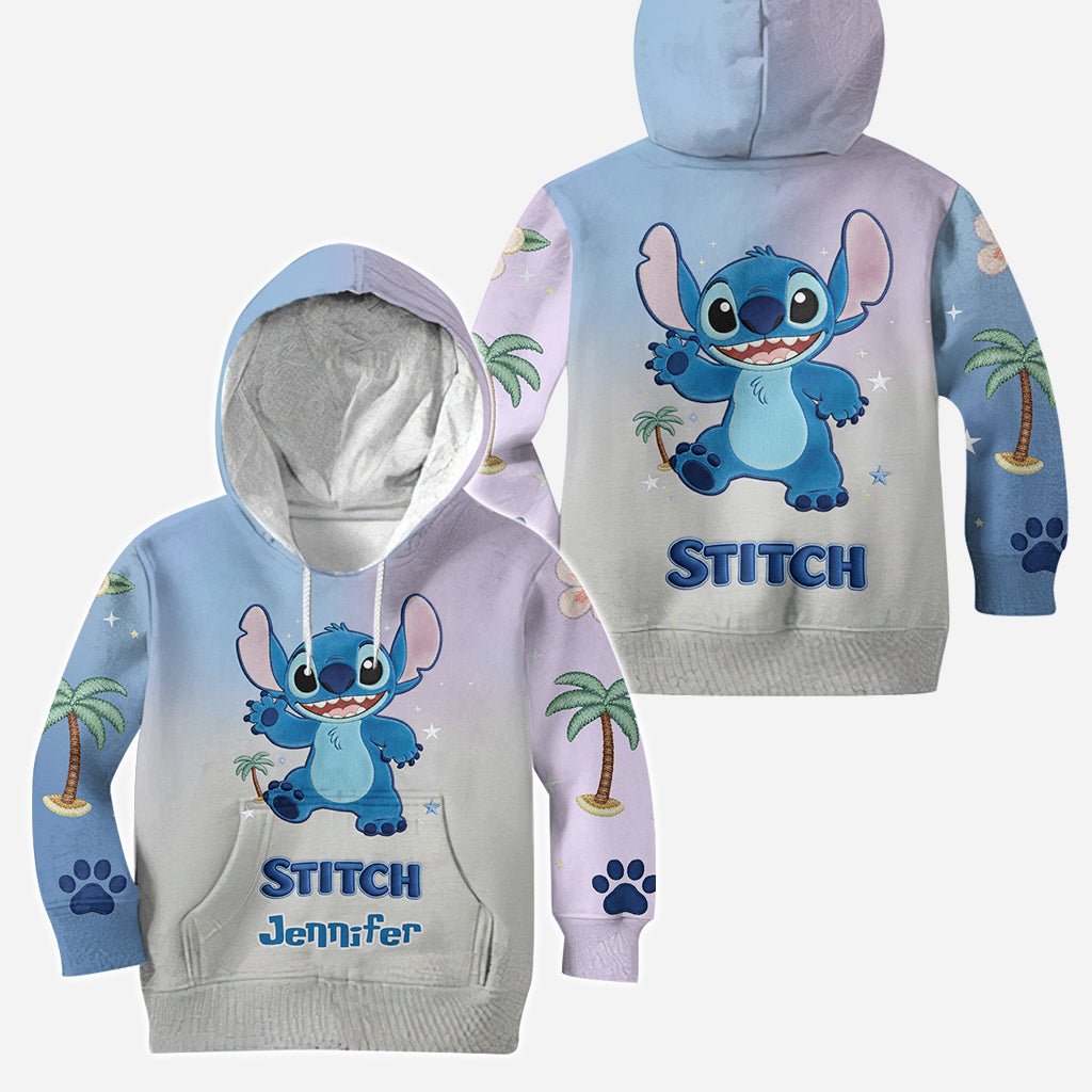Personalized Stitch Hoodie and Leggings Custom Name Gift Hoodie & Leggings GradoCreations