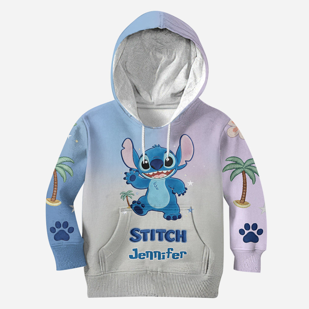 Personalized Stitch Hoodie and Leggings Custom Name Gift Hoodie & Leggings GradoCreations
