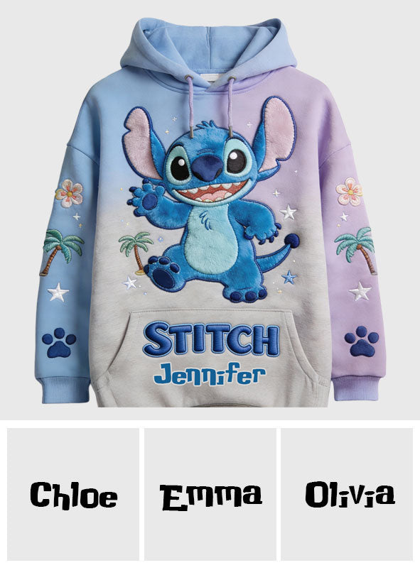 Personalized Stitch Hoodie and Leggings Custom Name Gift Hoodie & Leggings GradoCreations