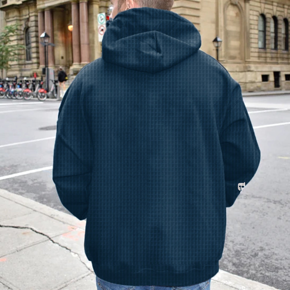 Personalized Ohana Waffle Hoodie with Custom Name for Kids Waffle Hoodie GradoCreations
