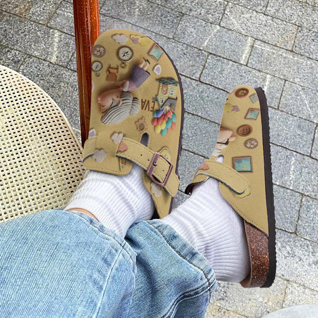 Personalized Arch Support Clogs with Custom Design for Couples Clogs With Arch Support GradoCreations