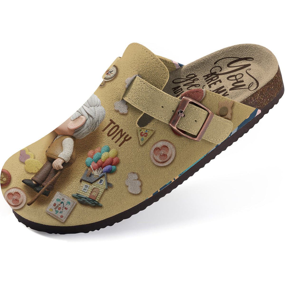 Personalized Arch Support Clogs with Custom Design for Couples Clogs With Arch Support GradoCreations
