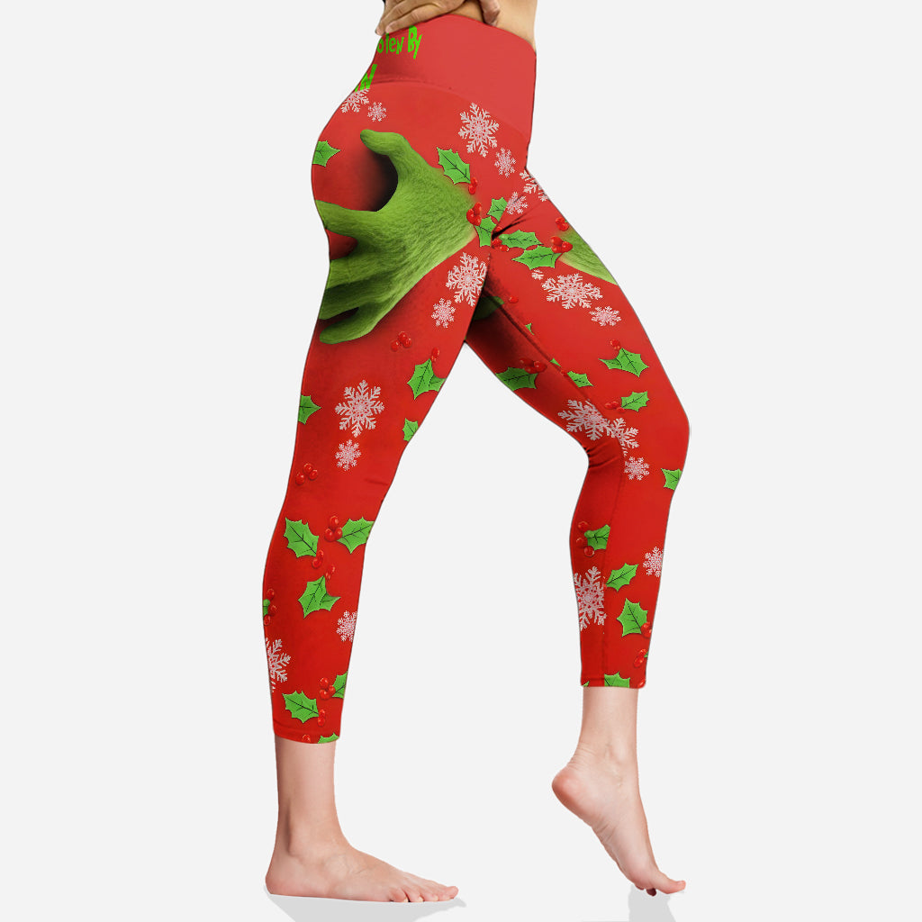 Personalized Christmas Leggings with Fun Design for Women Leggings GradoCreations