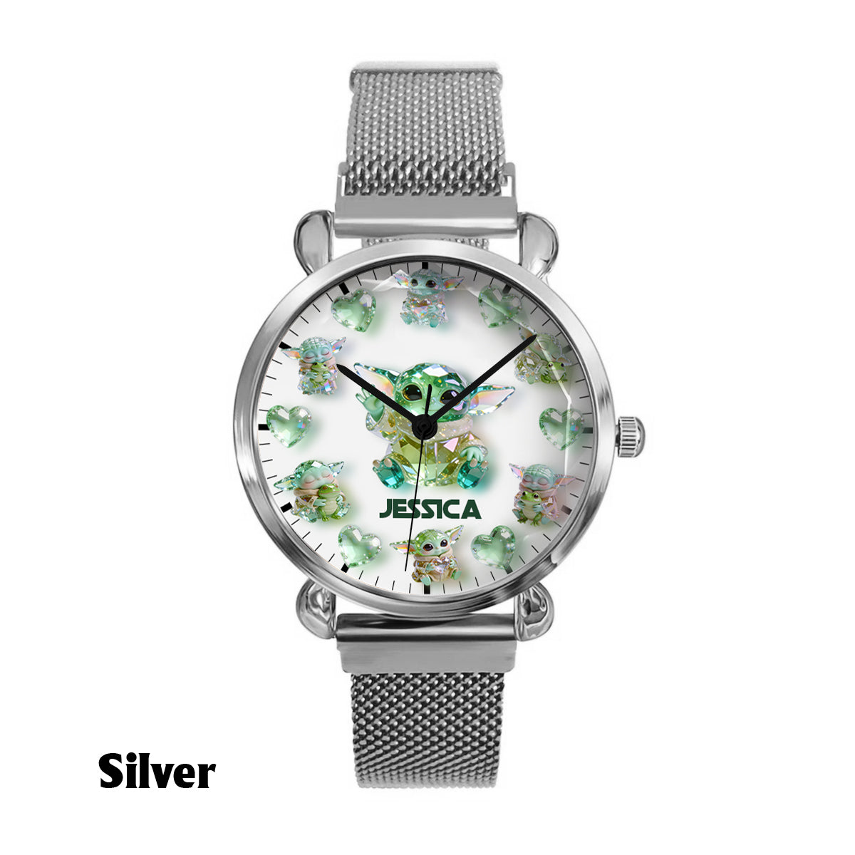 Personalized Cute Baby Character Women's Watch Unique Gift Women Hand Watch GradoCreations