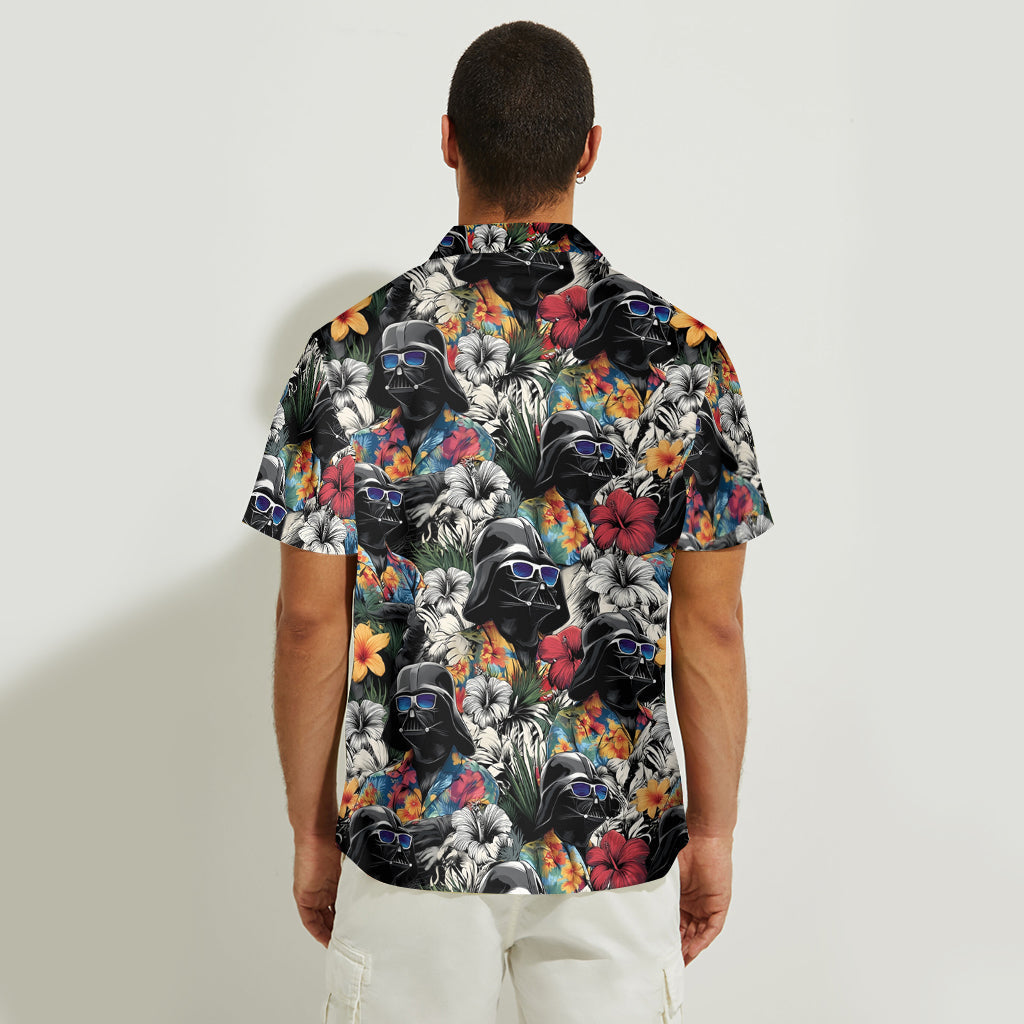 Personalized Hawaiian Shirt for Dad/Son with Star Fights Design Hawaiian Shirt GradoCreations