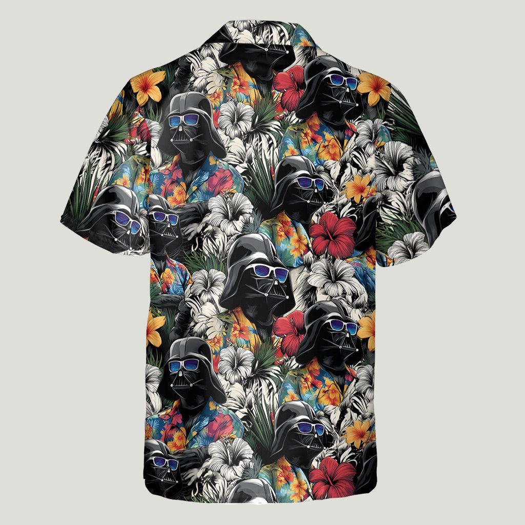 Personalized Hawaiian Shirt for Dad/Son with Star Fights Design Hawaiian Shirt GradoCreations