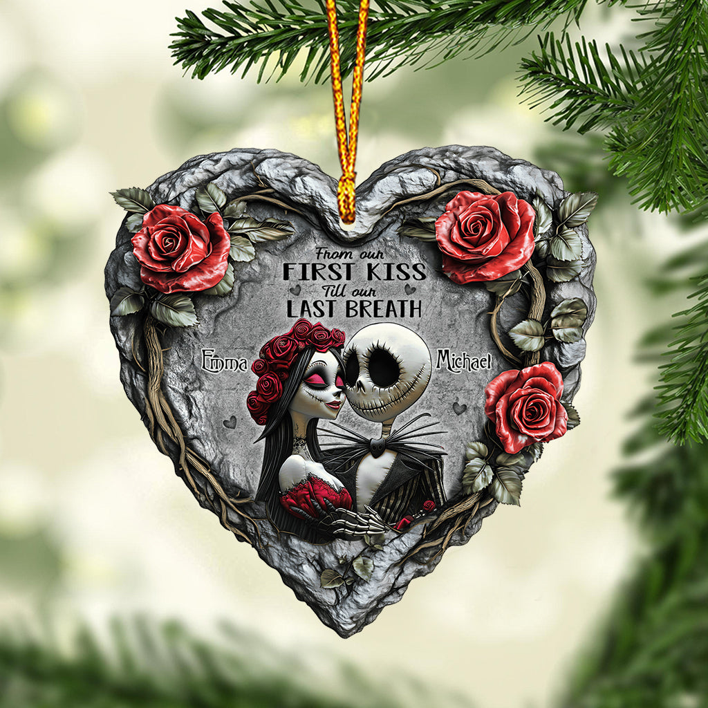 Personalized Nightmare Before Christmas Ornament Custom Name Gift Ornament GradoCreations