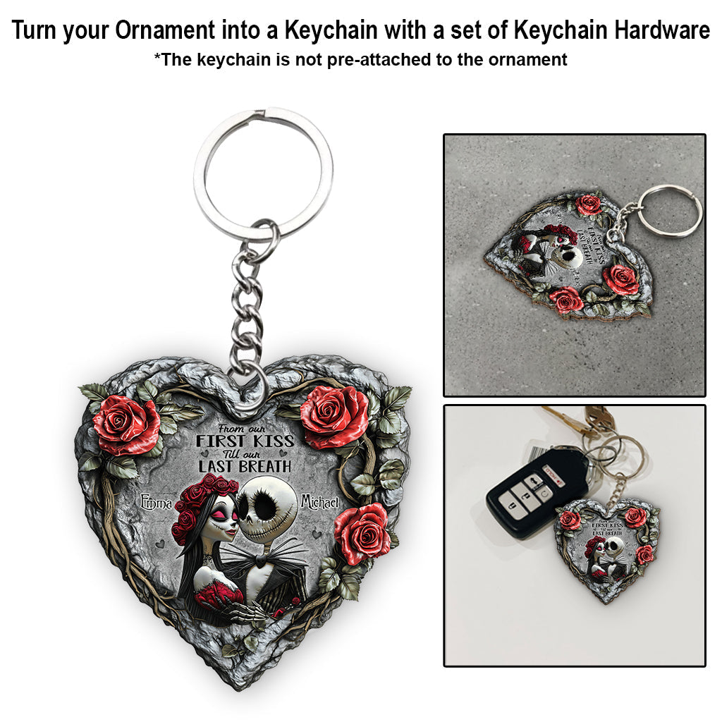 Personalized Nightmare Before Christmas Ornament Custom Name Gift Ornament GradoCreations