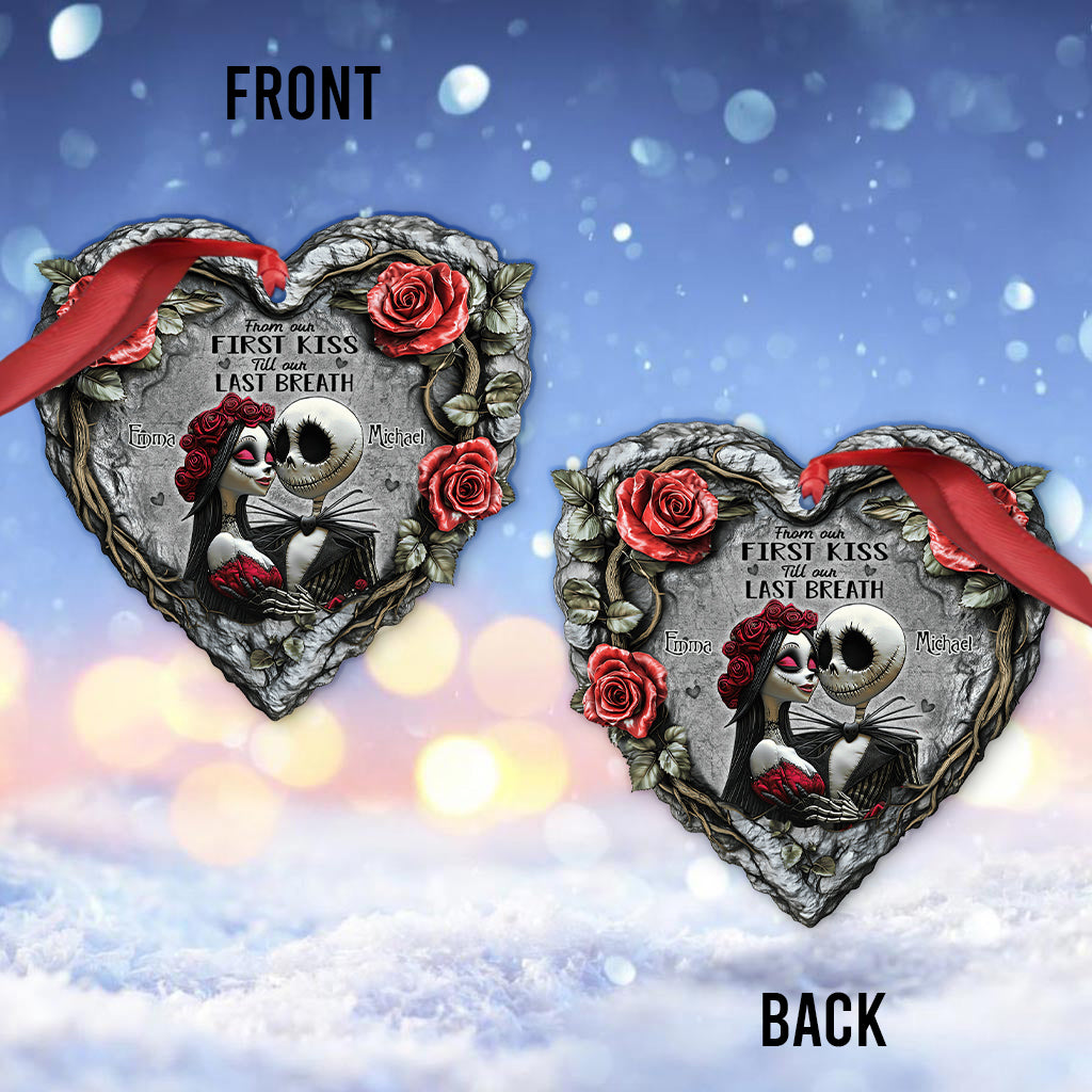 Personalized Nightmare Before Christmas Ornament Custom Name Gift Ornament GradoCreations
