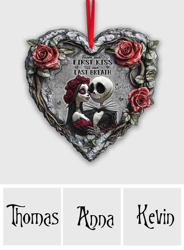 Personalized Nightmare Before Christmas Ornament Custom Name Gift Ornament GradoCreations