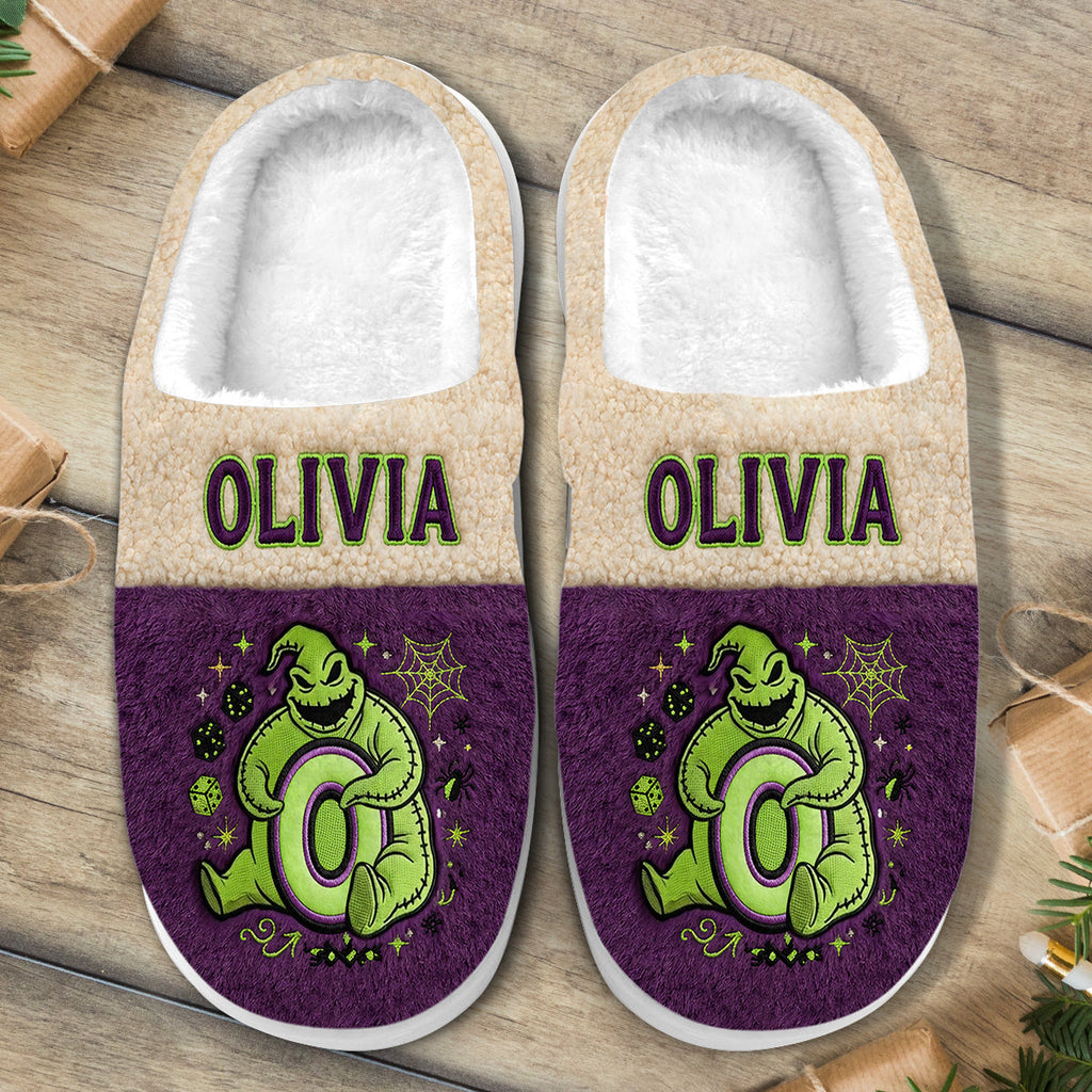 Personalized Nightmare Snake Slippers for Halloween Gift Slippers GradoCreations