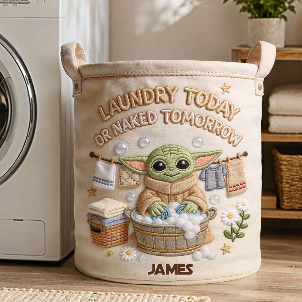 Personalized Laundry Basket Custom Design for Home Organization Laundry Basket GradoCreations