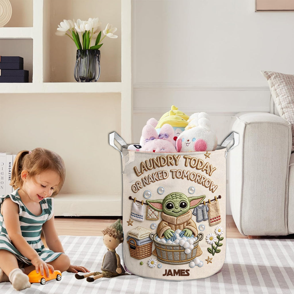 Personalized Laundry Basket Custom Design for Home Organization Laundry Basket GradoCreations