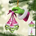 Personalized Merry Grinchmas Christmas Ornament Custom Name Gift Ornament GradoCreations