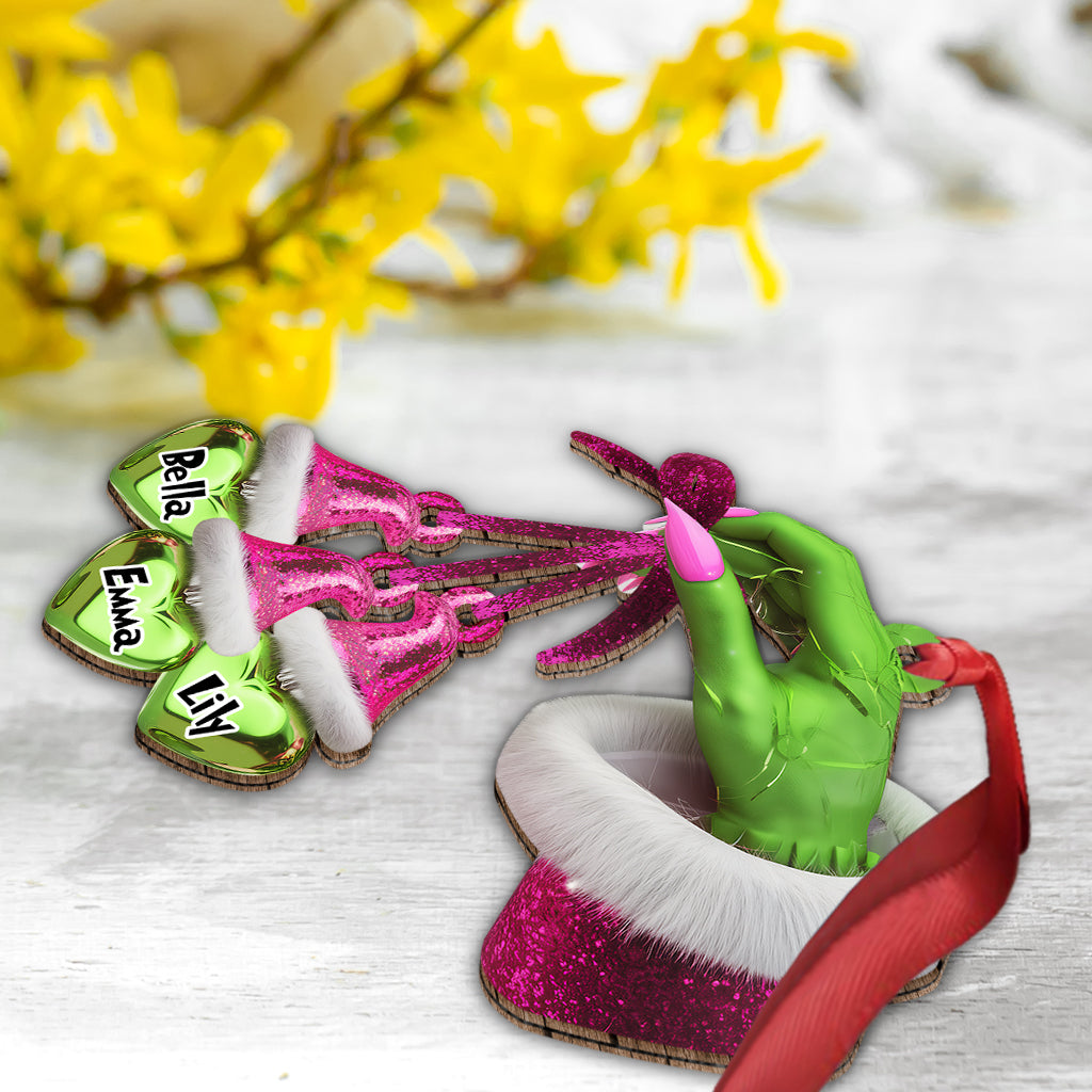 Personalized Merry Grinchmas Christmas Ornament Custom Name Gift Ornament GradoCreations
