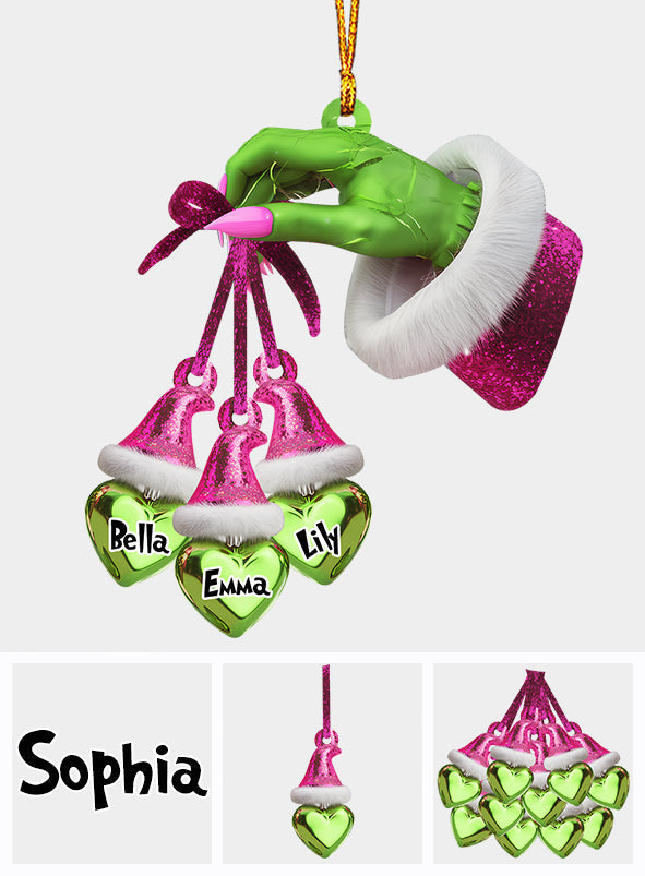 Personalized Merry Grinchmas Christmas Ornament Custom Name Gift Ornament GradoCreations