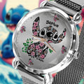 Personalized Ohana Women’s Hand Watch with Stitch Design Gift Women Hand Watch GradoCreations
