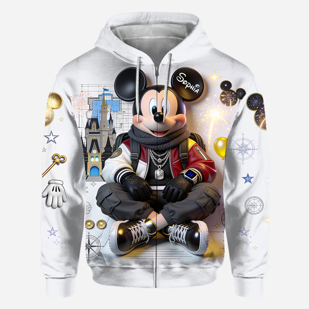 Personalized 3D Art Mouse Graphic All Over Shirt for Kids All Over Shirt GradoCreations