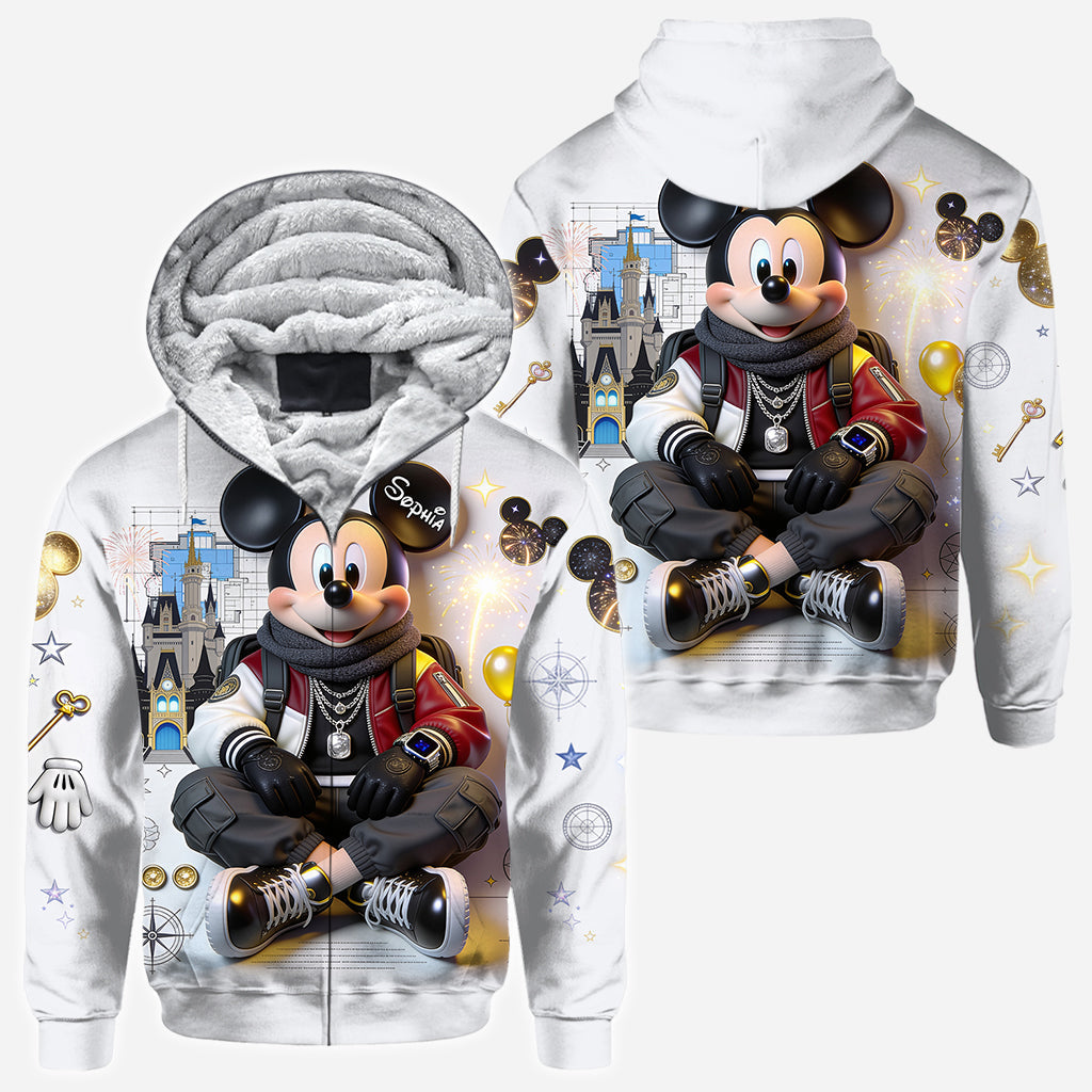Personalized 3D Art Mouse Graphic All Over Shirt for Kids All Over Shirt GradoCreations