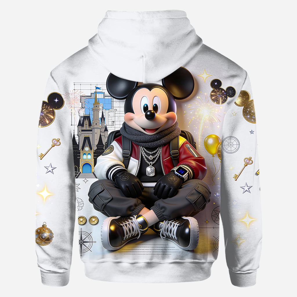 Personalized 3D Art Mouse Graphic All Over Shirt for Kids All Over Shirt GradoCreations