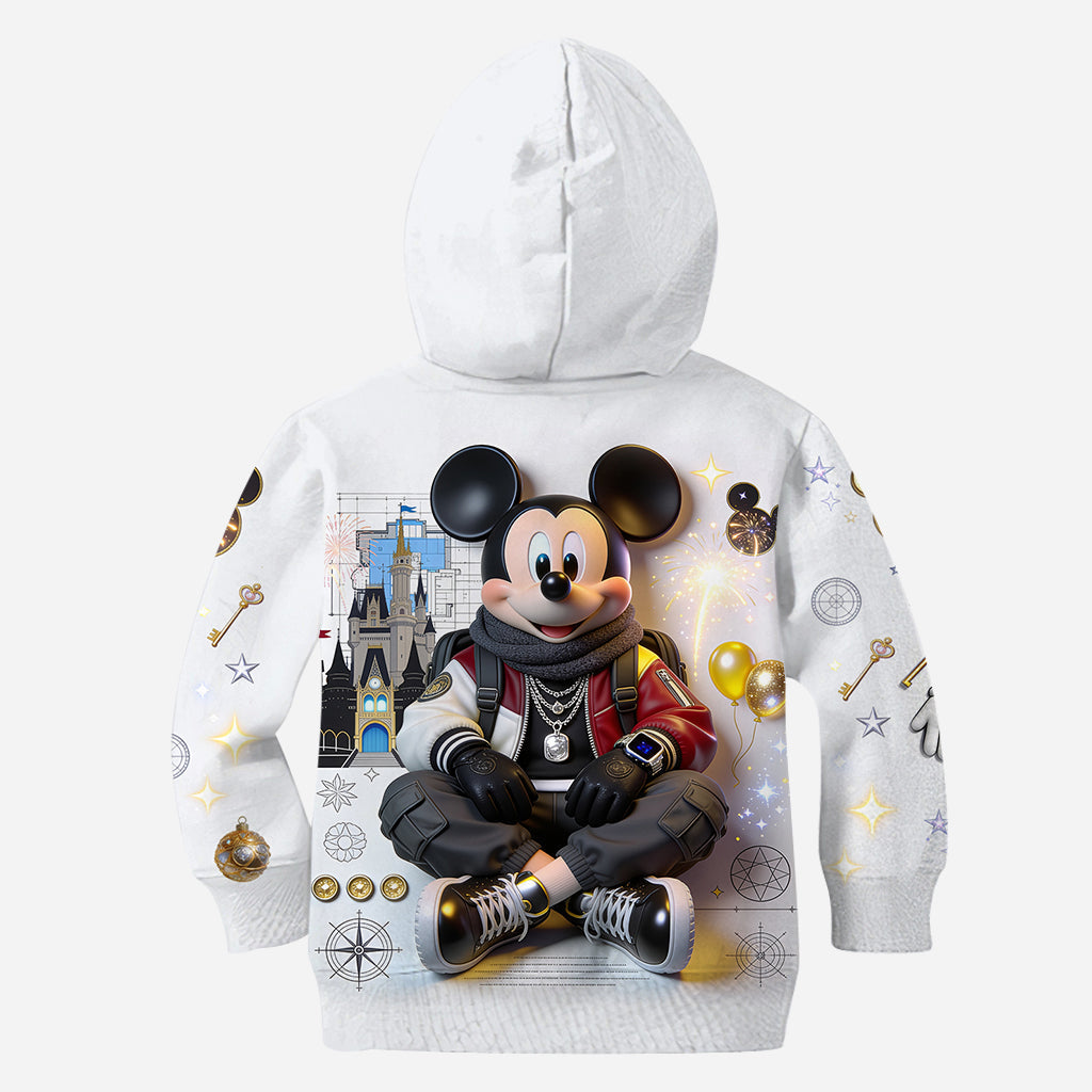 Personalized 3D Art Mouse Graphic All Over Shirt for Kids All Over Shirt GradoCreations