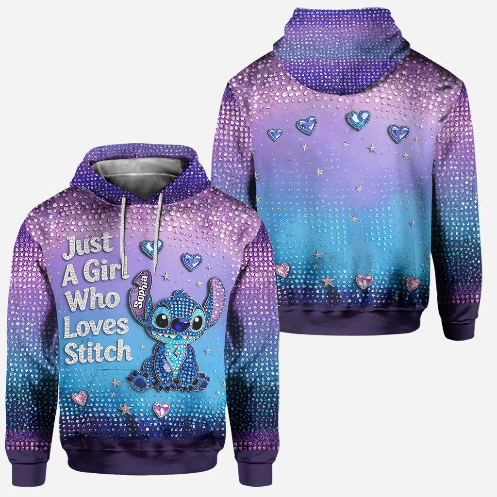 Personalized Ohana Hoodie and Leggings Set for Her | Custom Stitch Design Hoodie & Leggings GradoCreations