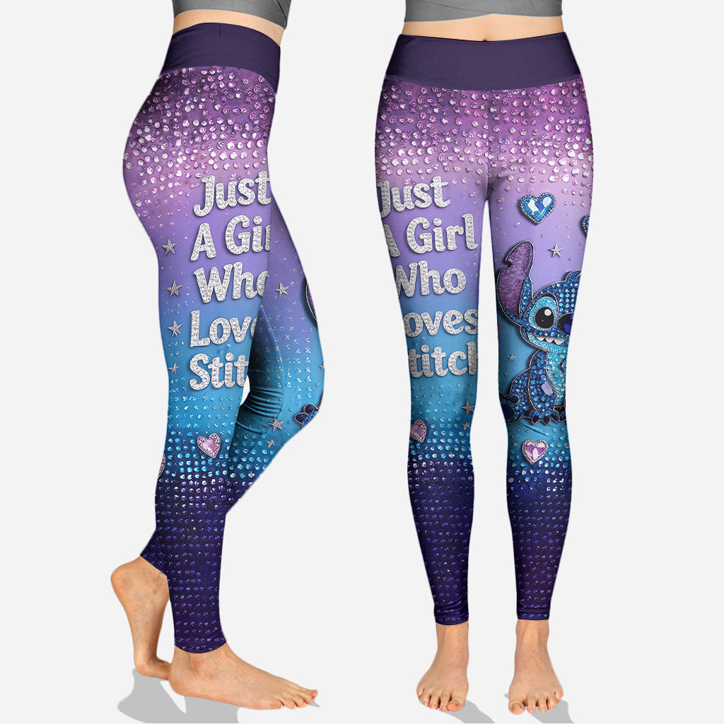 Personalized Ohana Hoodie and Leggings Set for Her | Custom Stitch Design Hoodie & Leggings GradoCreations