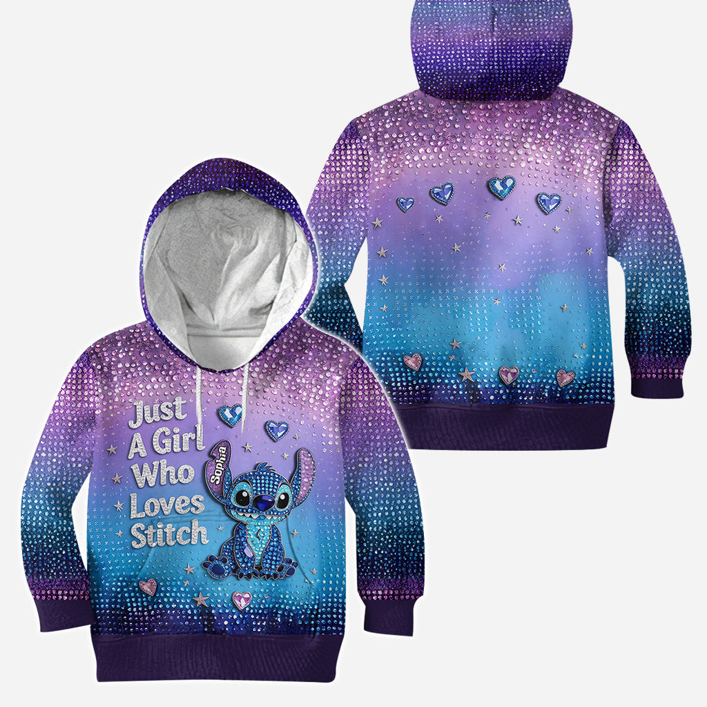 Personalized Ohana Hoodie and Leggings Set for Her | Custom Stitch Design Hoodie & Leggings GradoCreations