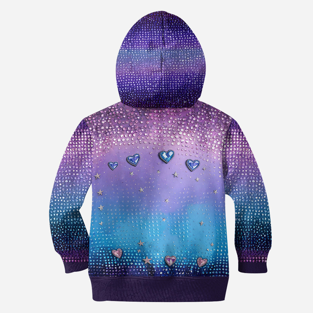 Personalized Ohana Hoodie and Leggings Set for Her | Custom Stitch Design Hoodie & Leggings GradoCreations