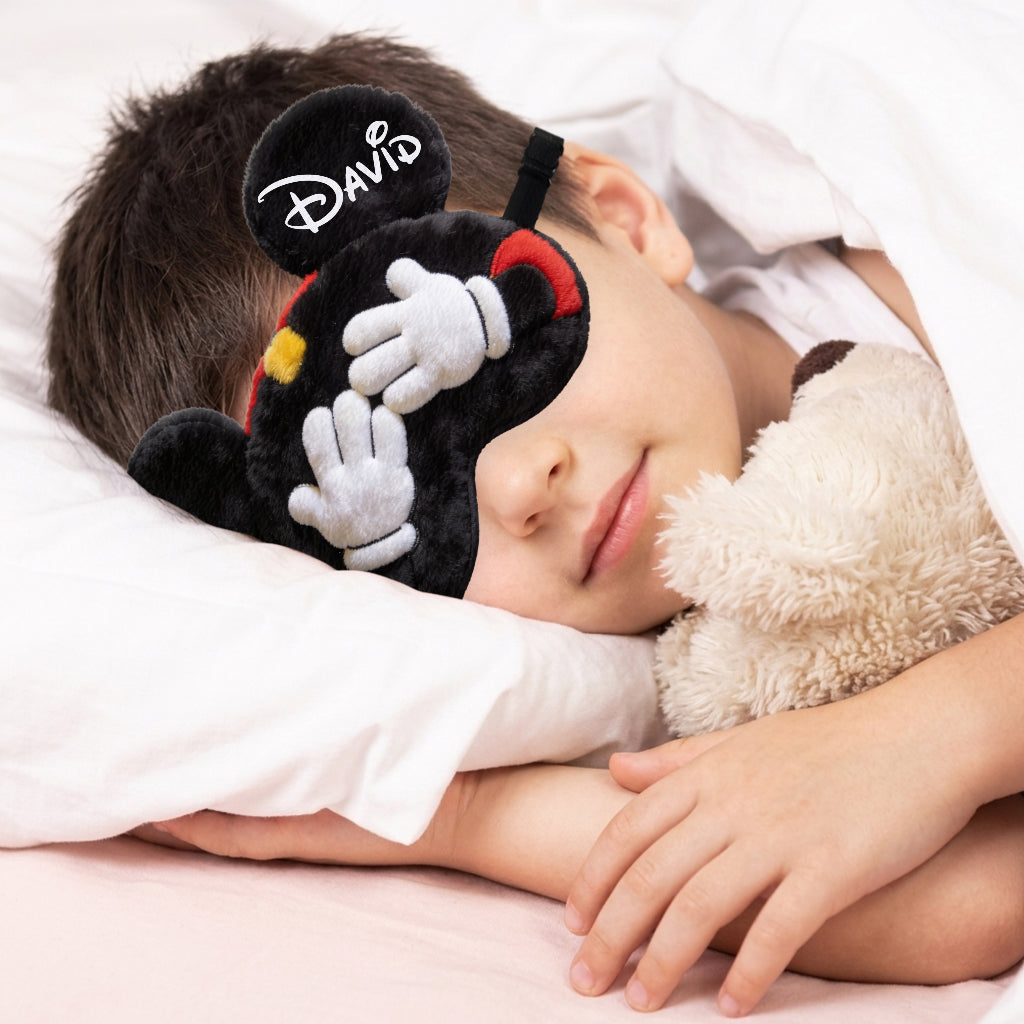 Personalized Funny Mouse Cooling Sleep Mask for Kids & Adults Cooling Sleep Mask GradoCreations