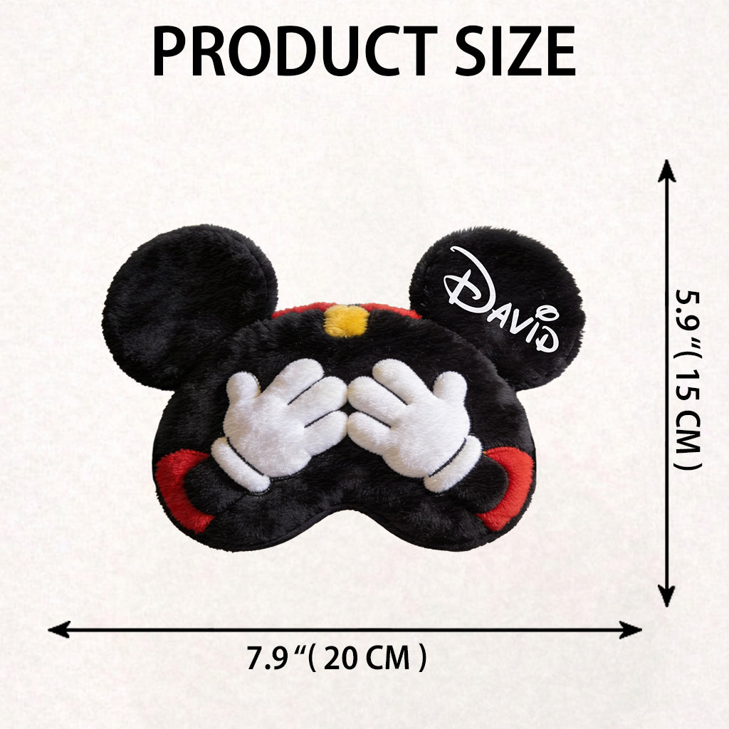 Personalized Funny Mouse Cooling Sleep Mask for Kids & Adults Cooling Sleep Mask GradoCreations