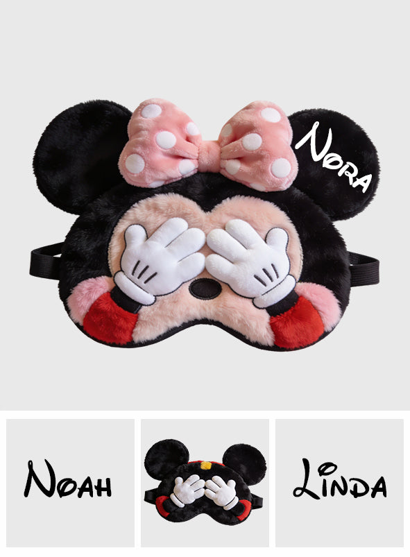 Personalized Funny Mouse Cooling Sleep Mask for Kids & Adults Cooling Sleep Mask GradoCreations
