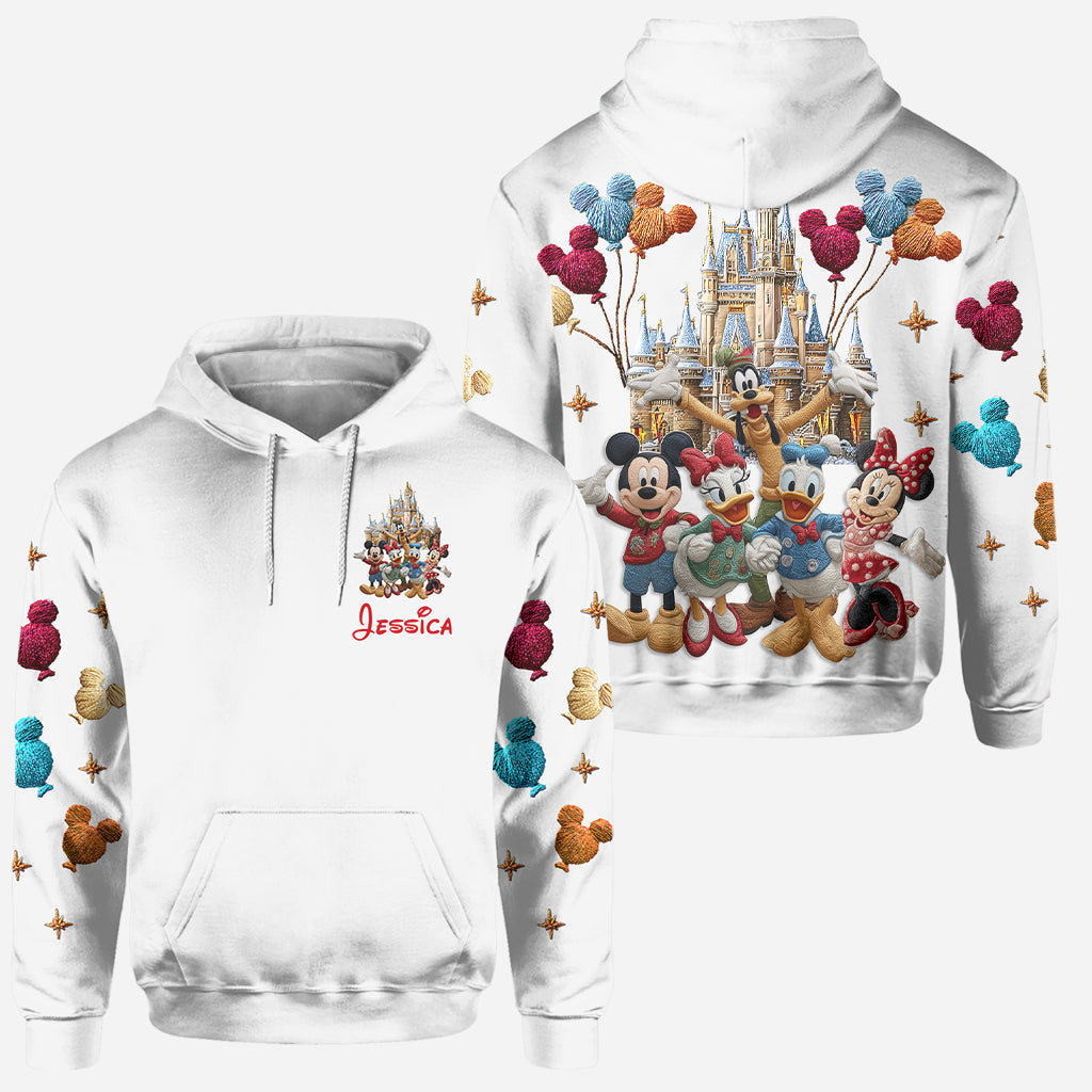 Personalized Disney Character Hoodie and Leggings Set for Kids Hoodie & Leggings GradoCreations