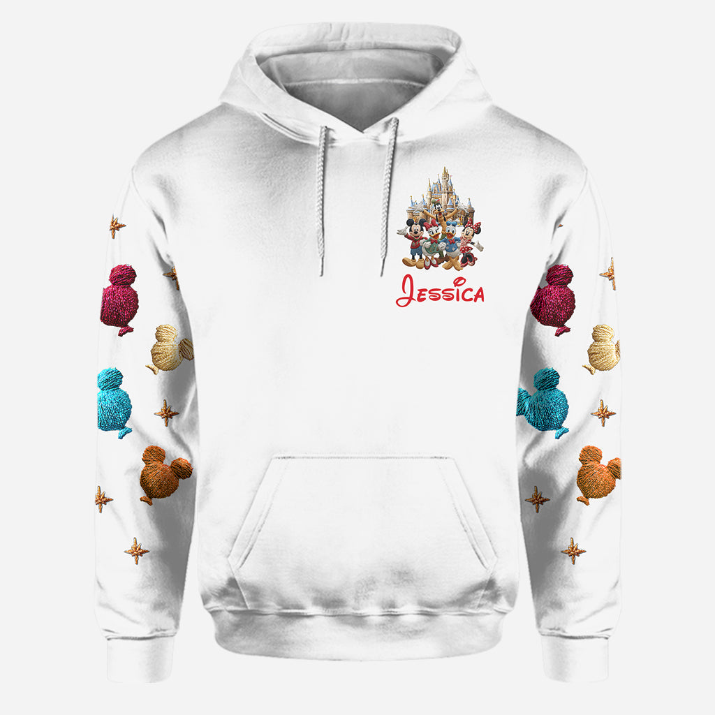 Personalized Disney Character Hoodie and Leggings Set for Kids Hoodie & Leggings GradoCreations