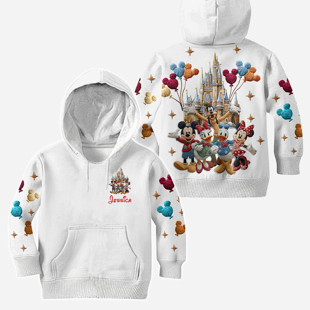Personalized Disney Character Hoodie and Leggings Set for Kids Hoodie & Leggings GradoCreations