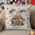 Personalized Disney Mickey Mouse Throw Pillow Custom Name Gift Throw Pillow GradoCreations
