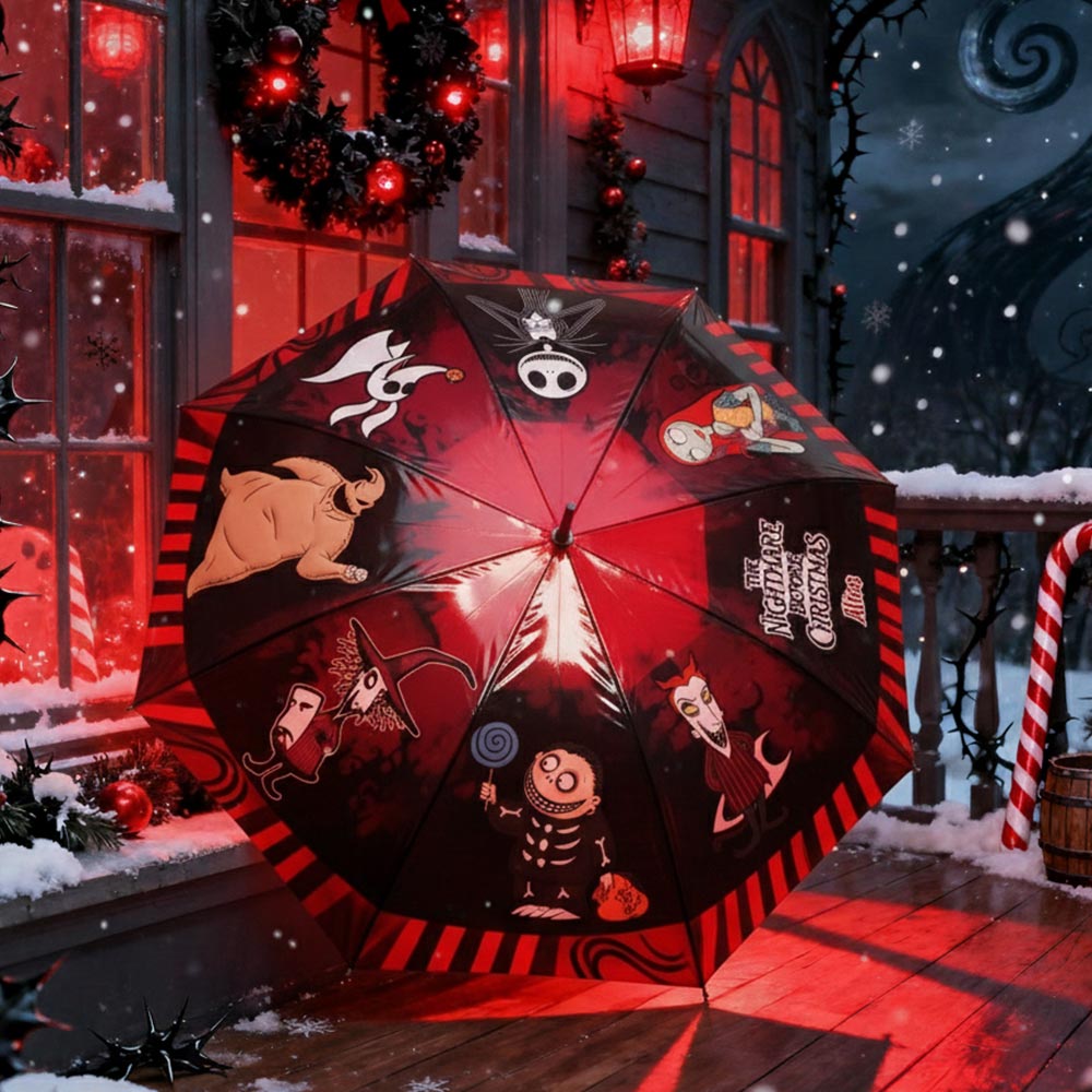 Personalized Nightmare Before Christmas Umbrella Customized Gift Umbrella GradoCreations