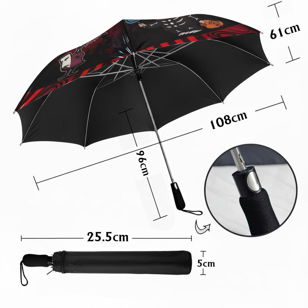 Personalized Nightmare Before Christmas Umbrella Customized Gift Umbrella GradoCreations
