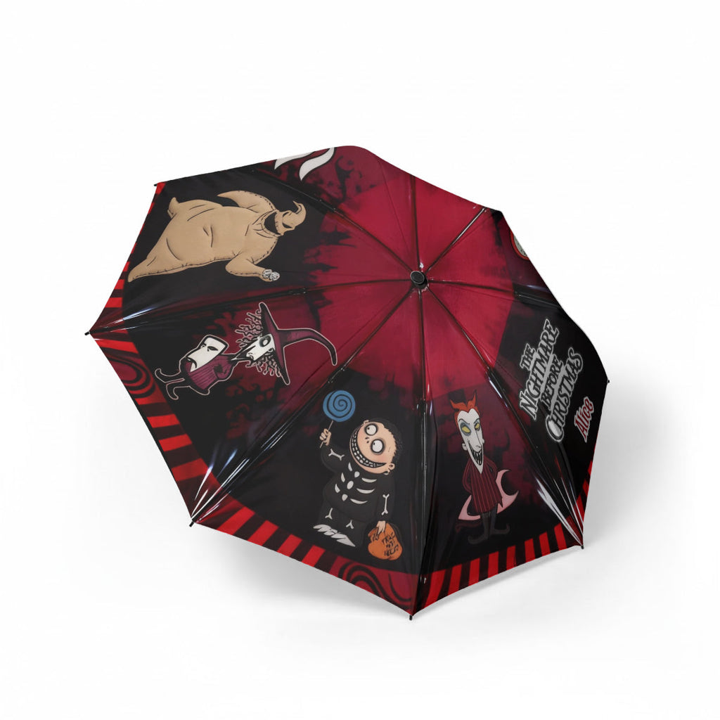 Personalized Nightmare Before Christmas Umbrella Customized Gift Umbrella GradoCreations