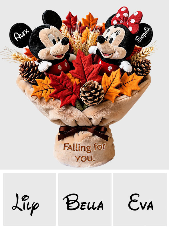 Personalized Autumn Vibes Shaped Pillow Gift for Couples Pillow GradoCreations